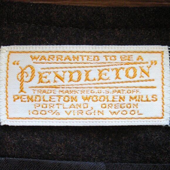 Vintage 50's Pendleton Brown Jacket - Picture 8 of 8